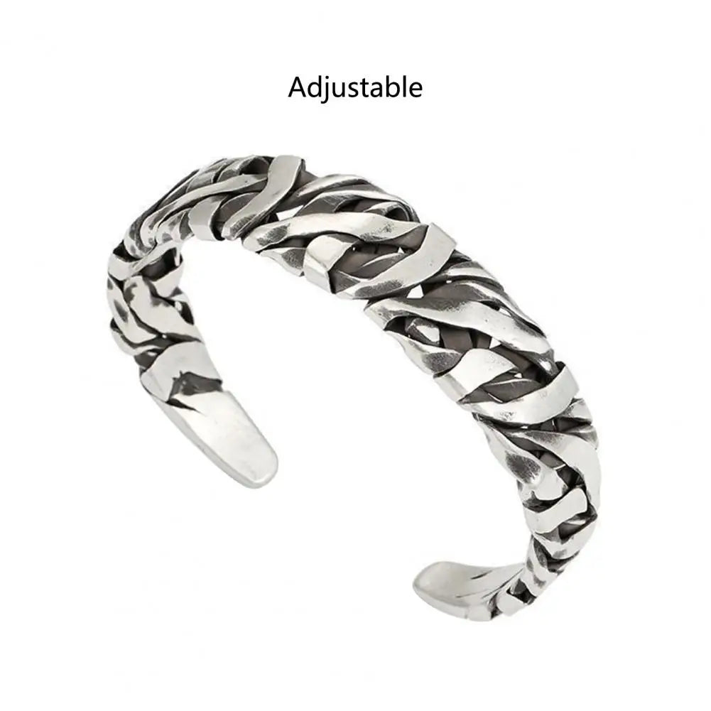 Men Bangle Attractive Men Cuff Bangle Wrist Jewelry Smooth Men Bracelet  Male Cuff Bangle Party Jewelry Daily Wear  Amaijoin