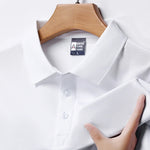 Load image into Gallery viewer, Men&#39;s Fashion Solid Short Sleeved Polo Shirt Summer Breathable Comfortable Top  Amaijoin
