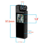 Load image into Gallery viewer, Full 1080P high-definition mini camera with 180 degree rotation infrared night vision portable camera BodyCam small bicycle came  Amaijoin
