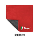 Load image into Gallery viewer, Motorcycle Wash Towel Microfiber Suede Cleaning Rag Cloth For Vespa Piaggio GTS GTV LX 60 125 250 300 PX 200 GTS300 Primavera  Amaijoin
