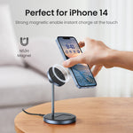 Load image into Gallery viewer, UGREEN Magnetic Wireless Charger Stand 20W Max 2-in-1 Charging Stand For iPhone 15 14 Pro Max/iPhone 13/AirPods Fast Charger  Amaijoin
