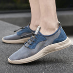 Load image into Gallery viewer, New Arrival Hollow Out Loafers Breathable Lazy Shoes Lightweight Leather Mesh Casual Shoes Men Sneakers for Men Walking Shoes  Amaijoin
