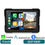 Load image into Gallery viewer, Forefeel Motorcycle Carplay WaterProof 5 inch WiFi Wireless Android-Auto DVR Monitor Dash Camera GPS Navigation TPMS Bluetooth  Amaijoin
