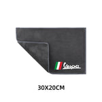 Load image into Gallery viewer, Motorcycle Wash Towel Microfiber Suede Cleaning Rag Cloth For Vespa Piaggio GTS GTV LX 60 125 250 300 PX 200 GTS300 Primavera  Amaijoin
