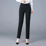 Load image into Gallery viewer, High Waist Formal Ankle Length Pants Women Casual Classic Slim Pantalones Korean Office Pencil Sweatpants Straight Suit Trousers  Amaijoin
