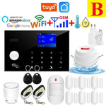 Load image into Gallery viewer, Tuya Smart Home Wifi GSM Burglar Alarm System APP Control 433MHz Wireless Door Water Sensor PIR Motion Carbon Monoxide Detector  Amaijoin
