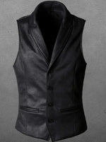 Load image into Gallery viewer, Retro Suede Vest Men Vintage Style Slim Fit Autumn Winter Mens Sleeveless Jacket V Neck Warm Waistcoat  Amaijoin
