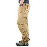 Carregue a imagem no visualizador da Galeria, Tactical Cargo Pants Men Cotton Overalls Outdoor Work Trousers Big Size Hombre Clothing Camo Hiking Pants  Amaijoin
