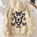 Load image into Gallery viewer, Hoodie Butterfly Print  Amaijoin
