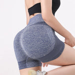 Load image into Gallery viewer, Women Yoga Shorts High Waist Workout Shorts Fitness Yoga Lift Butt Fitness Ladies Yoga Gym Running Short Pants Sportswear  Amaijoin
