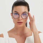 Load image into Gallery viewer, Anti-Blue Light Rays Eyeglasses Frame Women Cat Eye Glasses Brand Designer Clear Lens Computer Optical Eyewear 97333  Amaijoin
