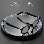 Load image into Gallery viewer, Wireless Bluetooth Headset Remote photography Voice assistant Music Smart Glasses Bluetooth Call Eyewear Men Women Eyeglasses  Amaijoin
