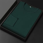 Load image into Gallery viewer, 2024 Men&#39;s New Cotton Round Neck Long Sleeved T-shirt Summer Comfortable Top  Amaijoin
