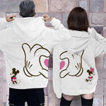 Load image into Gallery viewer, Couple Outfit Disney Hoodies Minnie Mouse Women&#39;s Casual Sweatshirt Couple Hoodie Men&#39;s Women Clothing Mickey Y2k Print Top  Amaijoin
