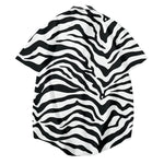 Load image into Gallery viewer, 2022 Oversized Zebra Leopard Shirt Men&#39;s Lapel Button Short Sleeve Casual Loose Fashion Hawaiian Vacation Street Shirt  Amaijoin
