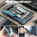 Load image into Gallery viewer, EDC Outdoor Card Holder Practical Tactical Magsafe Aluminum Fashion Mini Smart Magic Wallet  Amaijoin
