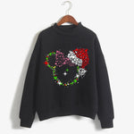 Load image into Gallery viewer, Sweatshirts Turtleneck Minnie Kawaii Cartoon  Anime Sweatshirt Disney Mickey Mouse Hoodie Clothes Girl Boy Top Hoodies  Amaijoin
