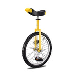 Load image into Gallery viewer, 16/18/20 Inch Unicycle Steel Unicycle Children Adult Balance Exercise Bike Adjustable Standard Seat Thickened Aluminum Alloy Rim  Amaijoin
