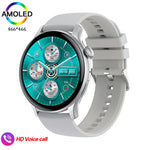 Load image into Gallery viewer, 2024 Smartwatch Women 466*466 AMOLED 1.43&quot; HD Screen Always Display Time Bluetooth Call IP67 Waterproof Sports Smart Watch Men  Amaijoin
