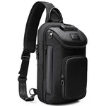 Load image into Gallery viewer, Brand Large Capacity Men Oxford Waterproof Multifunction Shoulder Bag Crossbody Bag Messenger Chest Sling Travel Pack for Male  Amaijoin
