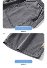 Load image into Gallery viewer, Summer Soft Cosy Lyocell Fabric Men&#39;s Denim Shorts Thin Loose Pants Drawstring Elastic Waist Korea Casual Short Plus Size M-5XL  Amaijoin
