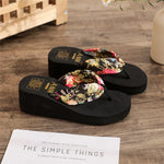 Load image into Gallery viewer, 2024 Fashion Women Flip Flops Summer Beach Platform Slippers Casual Outside Wedges Sandals Summer Women Shoes  Amaijoin
