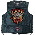 Load image into Gallery viewer, Men&#39;s Motorcycle Leather Vest Fashion Embroidered Patches Sleeveless Biker Jacket Casual Streetwear Locomotive Club Punk Veste  Amaijoin
