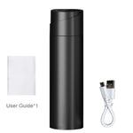 Load image into Gallery viewer, 420ML UVC Thermal Bottle Light Sterilizing Double Insulated Stainless Steel Thermal Cup LCD Temp Display Sport Smart Water Mug  Amaijoin
