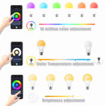 Load image into Gallery viewer, Tuya Wifi/Bluetooth Smart Bulb Alexa Led Lamp E27 RGB Smart Light Bulbs 110V 220V Smart Lamps For Google Assisatnt Smart Life  Amaijoin
