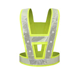 Load image into Gallery viewer, High-visibility LED Luminous Ves Reflective Harness for Night Running and Cycling Safety Warning Light USB Rechargeable Vest  Amaijoin
