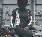 Load image into Gallery viewer, Motowolf Motorcycle Women Rider Riding Jacket Four Seasons Breathable Mesh Riding Suit Anti Drop Builtin With CE Protector  Amaijoin
