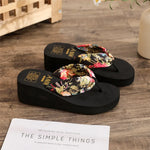 Load image into Gallery viewer, 2024 Fashion Women Flip Flops Summer Beach Platform Slippers Casual Outside Wedges Sandals Summer Women Shoes  Amaijoin
