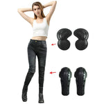 Load image into Gallery viewer, Women Motorcycle Pants Four Seasons Locomotive Jeans Wearable Motocross Pants Moto Motorbiker Biker Riding Pants Pantalon Moto  Amaijoin
