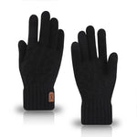 Load image into Gallery viewer, 2023 new men&#39;s warm gloves winter touch screen plus fleece gloves cold warm wool knitted gloves  Amaijoin
