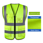 Load image into Gallery viewer, Adjustable Reflective Security Vests High Visibility Reflective Safety Vest Traffic Night Outdoor For Running Cycling Sports  Amaijoin
