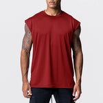 Load image into Gallery viewer, Oversized Gym Clothing Mesh Cut Off Sleeveless Shirt Fitness Tank Top Men Bodybuilding Sportswear Muscle Vests Workout Tanktop  Amaijoin
