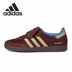 Carregue a imagem no visualizador da Galeria, Adidas Samba Pony Wales Bonner Leopard German Training Gazelle Shoes Retro Versatile Sports and Casual Board Shoes sneakers  Amaijoin
