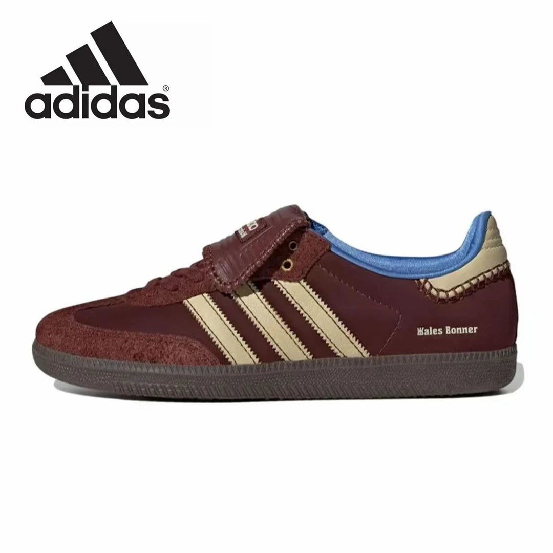 Adidas Samba Pony Wales Bonner Leopard German Training Gazelle Shoes Retro Versatile Sports and Casual Board Shoes sneakers  Amaijoin