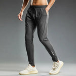 Carregue a imagem no visualizador da Galeria, Summer Elastic Men Running Sport Pants Jogging Sweatpants Casual Outdoor Training Gym Fitness Trousers  Amaijoin
