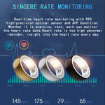 Carregue a imagem no visualizador da Galeria, 202 New Smart Health Ring Women Heart Rate Blood Oxygen Sleep Emotion Monitor men Sport Waterproof Smart Rings  For IOS Android  Amaijoin
