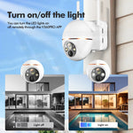 Load image into Gallery viewer, 5MP Solar WIFI Camera 8000mAh Battery PTZ Surveillance IP Cameras Wireless PIR Human Tracking CCTV HD Outdoor Waterproof 5X Zoom  Amaijoin
