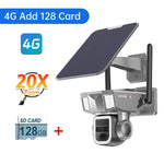 Load image into Gallery viewer, LS VISION 4K Outdoor 4G WiFi Solar Camera 20XZoom PTZ Security-protection Color NightVision Auto Tracking Cctv Wireless Wifi Cam  Amaijoin
