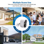 Load image into Gallery viewer, 5MP Smart Surveillance Built In Battery WiFi Camera PIR Motion Detection Outdoor Waterproof CCTV Security Protection Camcorder  Amaijoin
