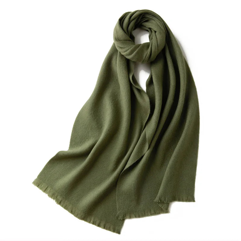 JulyPalette 100% Pure Cashmere Warm Scarf Women Winter Autumn Short Tassle Wool Wrap Pashmina Shawl Cashmere Scarves for Ladies  Amaijoin