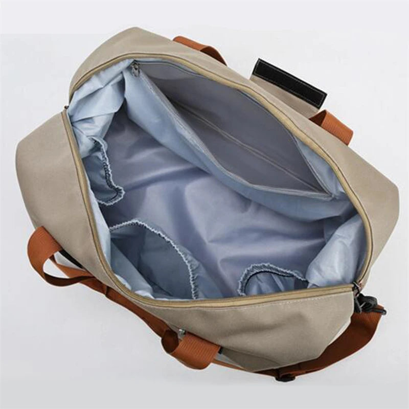 Travel Bag Male Female Large-Capacity Hand Luggage Dry-Wet Separation Sports Fitness Bag Short-Distance Travel Package  Amaijoin