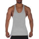 Load image into Gallery viewer, Muscle Guys Running Vest Brand Bodybuilding Stringer Tank Tops Gym Fitness Clothing Summer Cotton Breathable Mens Casual Shirt  Amaijoin
