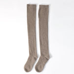 Carregue a imagem no visualizador da Galeria, Birdtree 100%Goat Cashmere Casual Thick Knee Length Stocking Comfortable Warm Stink Prevention Hosiery For Women Winter P3N321QM  Amaijoin
