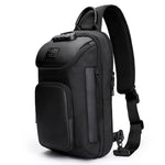 Load image into Gallery viewer, Brand Large Capacity Men Oxford Waterproof Multifunction Shoulder Bag Crossbody Bag Messenger Chest Sling Travel Pack for Male  Amaijoin
