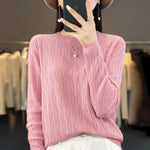 Load image into Gallery viewer, 2023 Autumn and Winter Women&#39;s Cashmere Sweater Women&#39;s Pullover Knitted Cashmere Sweater Fashion Sweater Women  Amaijoin
