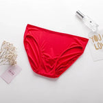 Load image into Gallery viewer, 100% Mulberry Silk Panties For Women Underwear Summer Ultra-thin Women&#39;s Mid-waist Large Size Triangle Shorts Sexy Briefs Zm3280  Amaijoin
